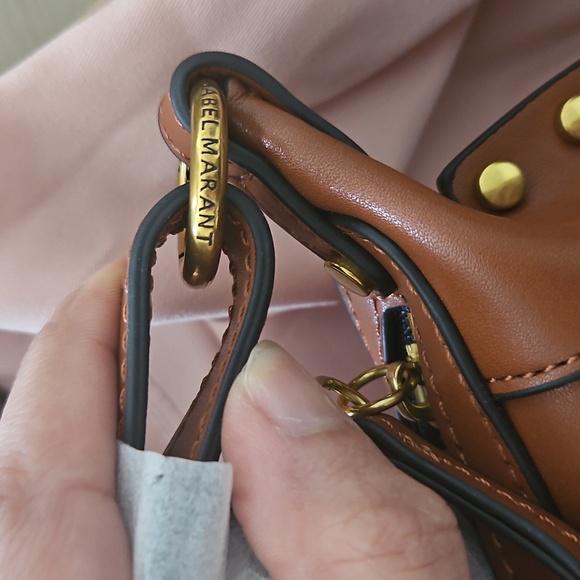 Nwt Isabel Marant Oskan Moon Bag - Picture 7 of 11